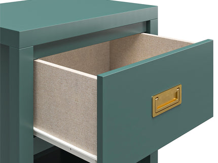 Haven - 1 Drawer Nightstand - Green