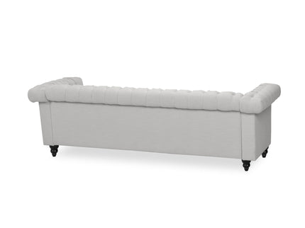 Chesterfield Style 3 Seater Sofa With Deep Button Tufting