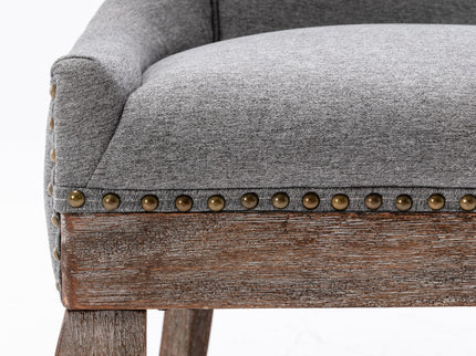 Ultra - Side Dining Chair, Nail Head (Set of 2)