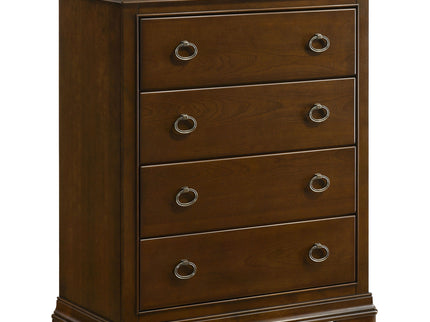 Leonide - 4 Drawer Chest - Cherry