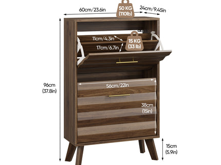 Flip Top Shoe Cabinet