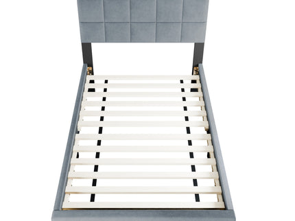 Modern Bed With Adjustable Headboard