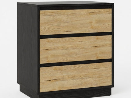 3 Drawer Nightstand, Bedroom Side Table