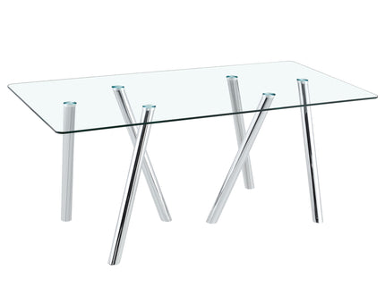 Dining Table With Transparent Surface