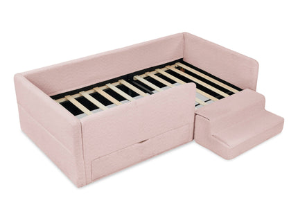 Safe Kids Bed With Guardrails And Storage