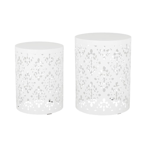 Outdoor Metal Modern Design End Table