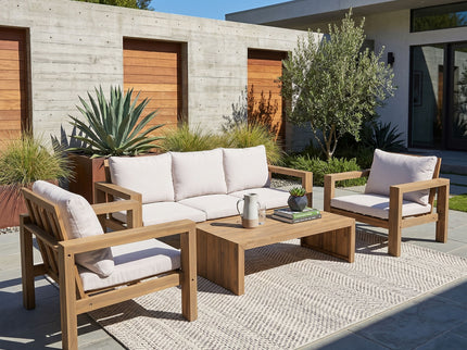 4 Piece Patio Sofa Set