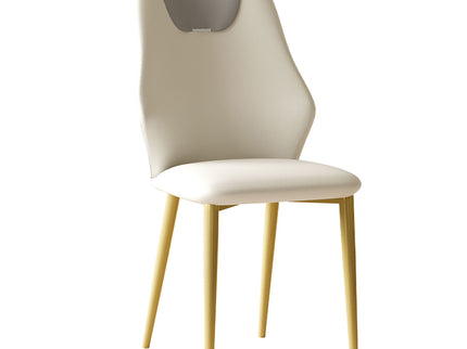 Dining Chairs (Set of 2) - Beige / Gray