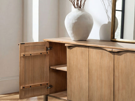 Nolan - 6 Door Sideboard - Brown