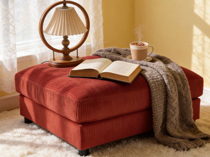 Upholstered Rectangle Ottoman