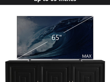 TV Stand, Media Console Cabinet With 2 Spacious Storage Space