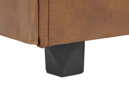 Modular Sectional, Customizable Layout, Removable Cushions - Brown