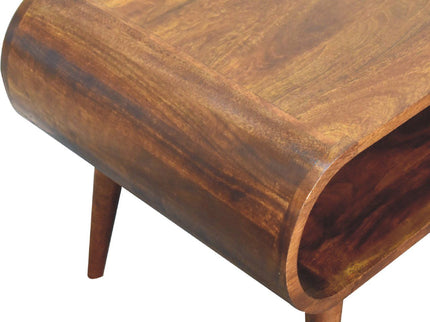 Solid Wood Open Coffee Table