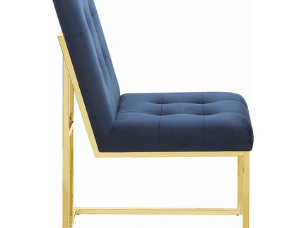 Tufted Back Upholstered Dining Chair (Set of 2)