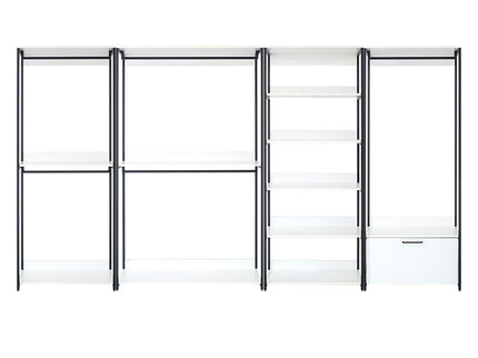 Fiona - Freestanding Walk-In Closet System - White