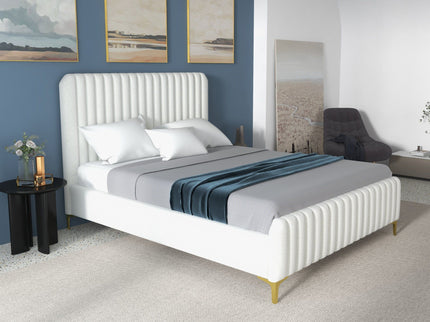 Valery - Upholstered Platform Bed