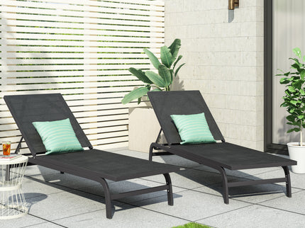Finn - Contemporary Chaise Lounge For Outdoor Relaxation