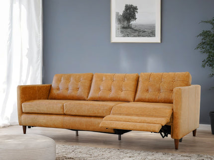 Christopher - Electric Inclining Sofa Left Facing - Tan
