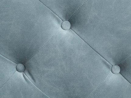 Zerah - Sectional Sofa With 7 Pillows - Dusty Blue