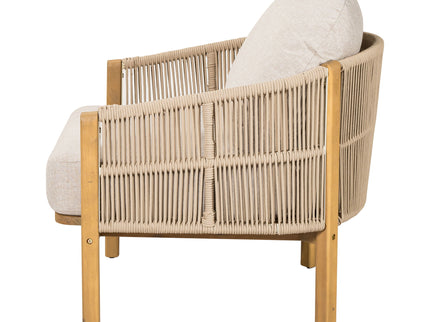 Grotta - Outdoor Wood Club Chair (Set of 2)
