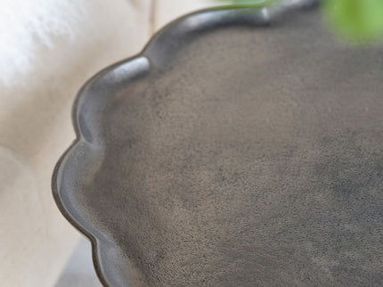 Leaf Side Table - Silver