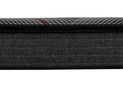 15" Euro Top Gel Memory Foam Hybrid Mattress With Pocket Coils, Cooling & Edge Support - Black - Queen