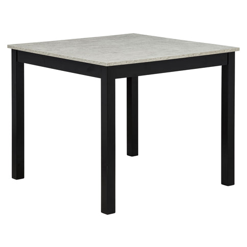 Modern 4 Person Dining Table Set With 4 Chairs