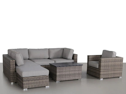 Stylish Entertainment Sectional Set, Outdoor Living