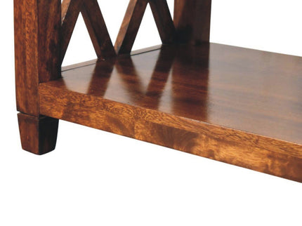 Belmont - X Frame Coffee Table - Brown