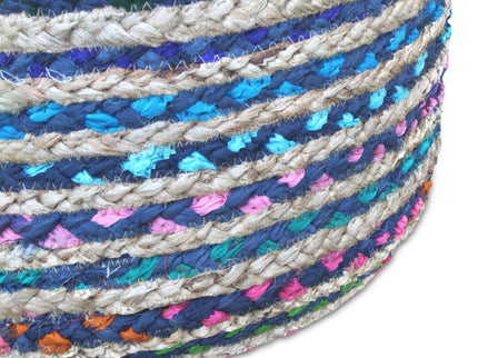 Margo - Handcrafted Round Pouf