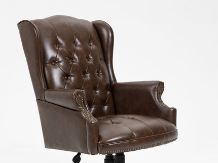 Executive Office Chair, High Back Reclining Comfortable Desk Chair With Smooth Glide Caster Wheels