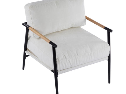 Modern Accent Chair With Cushions, Cozy Seating