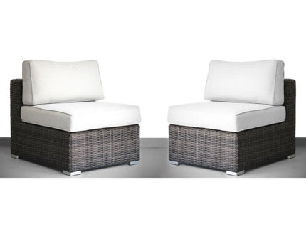Minnesota - Armless Patio Chairs (Set of 2)