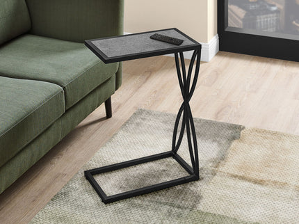Accent Table C - Shaped, Modern - Gray