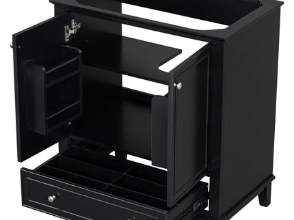 Modern Bathroom Vanity Base Only With Doors And Drawer
