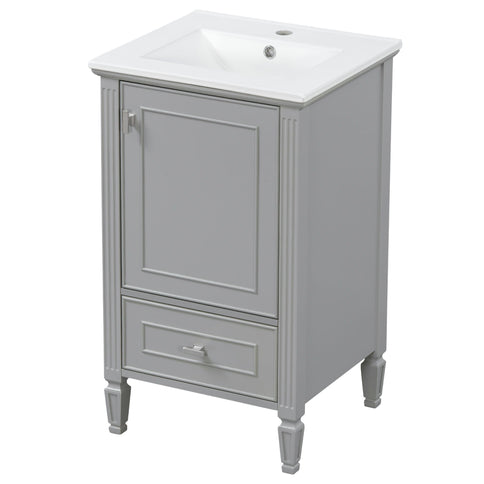 Retro Bathroom Vanity With Sink