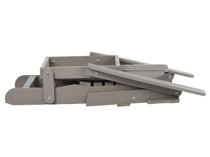 Oversize Outdoor Folding Adirondack Chair - Gray