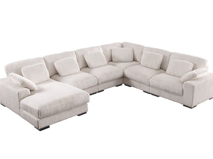 Nadine - Modular Corner Sectional Sofa With Left Facing Chaise