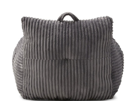 Giant Bean Bag Chair With Armrests And Footstool