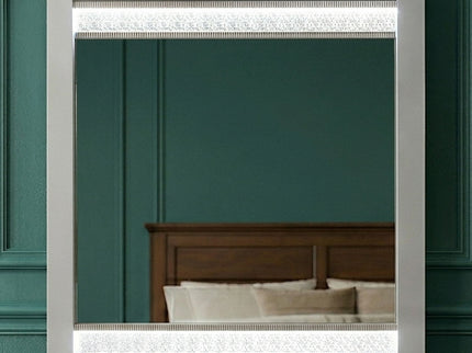 Glam - Mirror With LED Lighting (Includes Mirror Only) - White