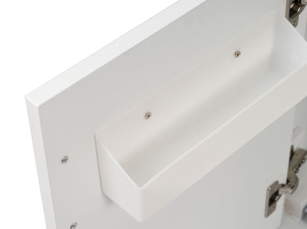 Modern Bathroom Vanity With Ceramic Sink, Solid Frame And Storage Solutions