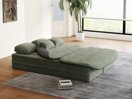 2 In 1 Foldable Sofa Bed With Multi Functional Blanket