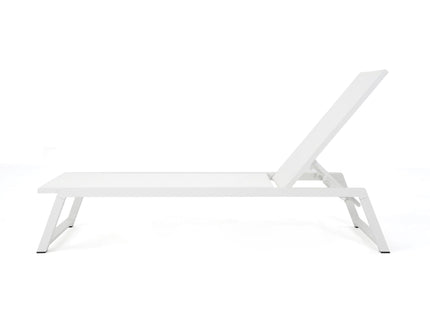 Myers - Chaise Lounge - White