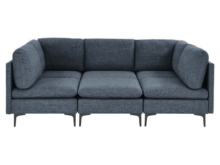 Upholstered Modular Sectional & Tall Legs
