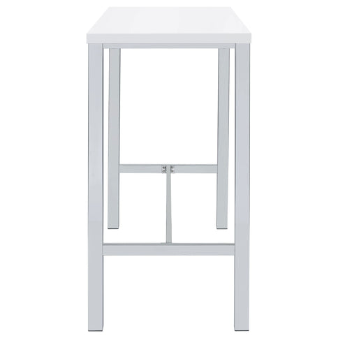 Nimitz - 5 Piece Bar Set - Gloss White