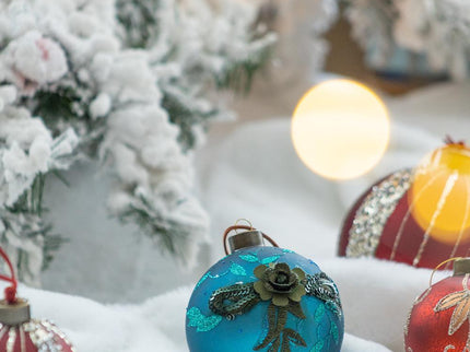 Christmas Ball Ornaments Glass Decorative Hanging Ball Christmas Tree