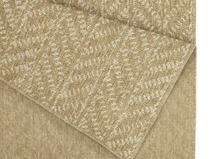 Earth - 5'3" X 7'3" Indoor, Outdoor Area Rug - Natural / White