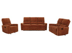 Orange / 3 Pc. Sofa, Loveseat, Chair