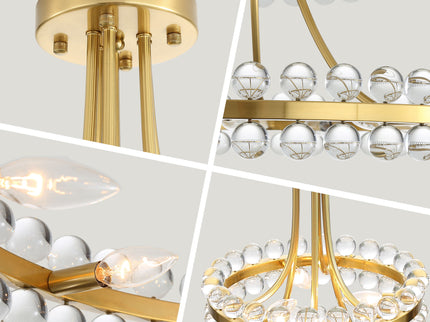 Chandelier, Pendant Light With E12 Sockets