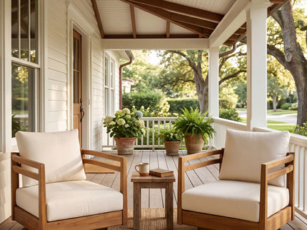 Outdoor Smooth Swivel Chair With Cushions